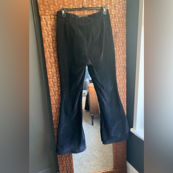 Free People Black Flared Corduroy Flare Jeans- Jayde Cord Flare Jeans 32 - Picture 4 of 9